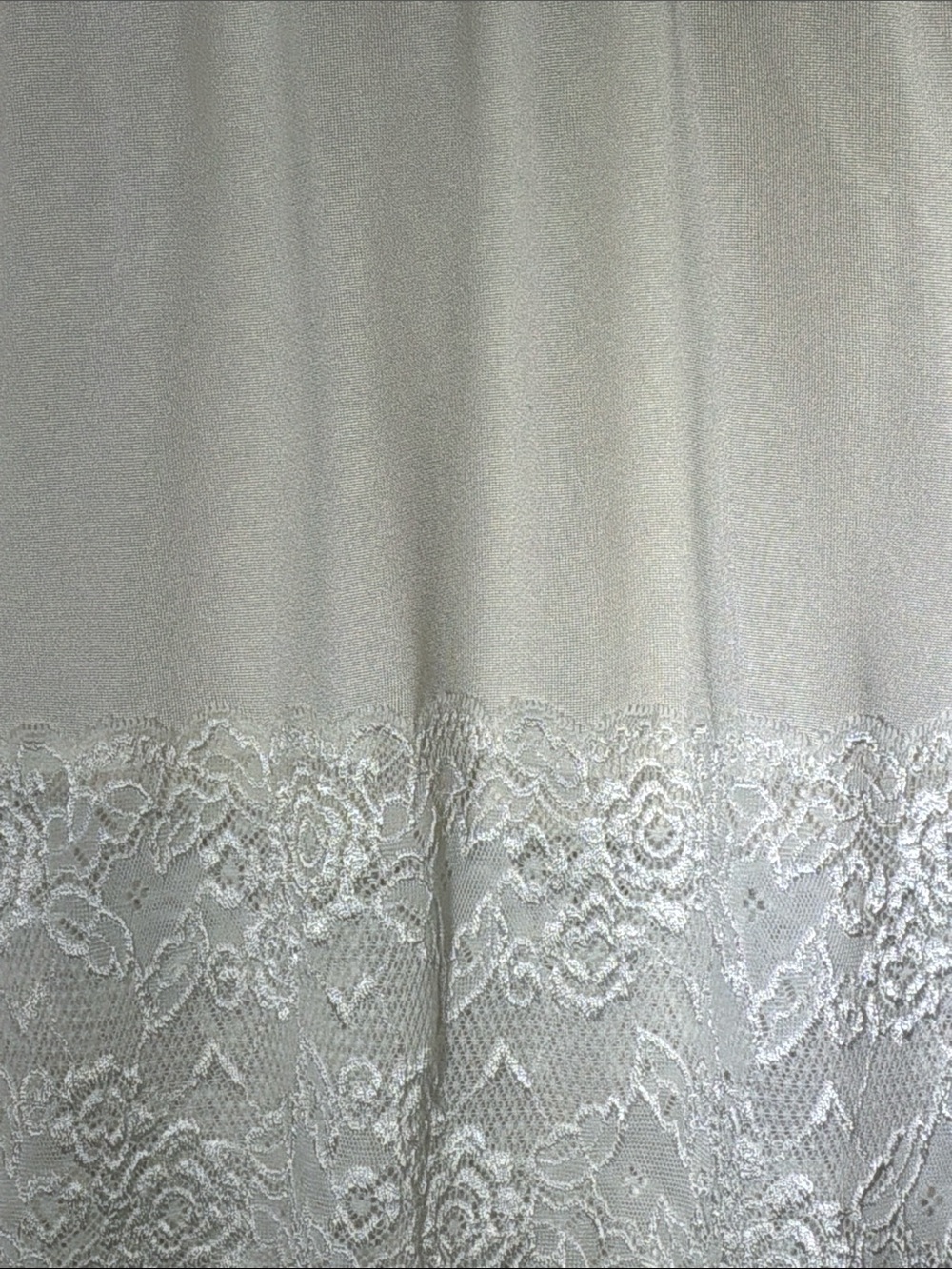 Vintage Half Slip 100% Silk Cream Sz M - Picture 6 of 10